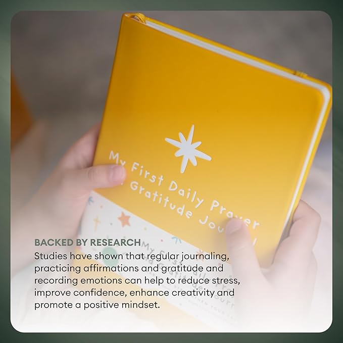 Daily Prayer & Gratitude Journal For Children (6 Month, Dateless). Christian Faith Books For Kids. Bible study for kids. Religious books for kids. Kids Christian Gift: Age 6-13 years.