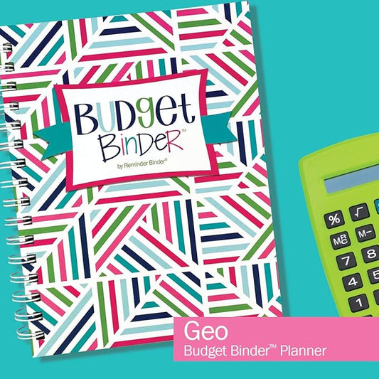 12-Month Budget Planner Bill Tracker Organizer w/Calendar & Pockets for Financial Management 354 Stickers | Budget Binder™