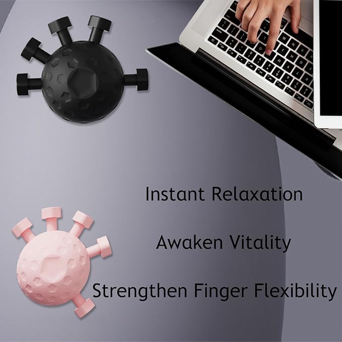 Hand Grip Strengthener 44-90LBS (Black) | Forearm Exerciser & Rehab Tool for Muscle Building, Physical Therapy & Guitar Training