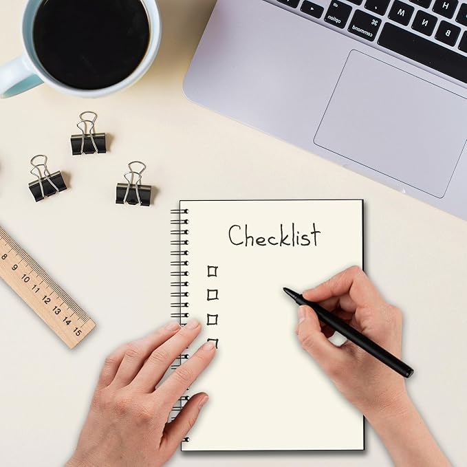 YAZMEEN Funny Cat Blank Spiral Notebook（160 Pages） Stuff I Need to Do So I Don't Get Fired Hardcover Sketchbook Coworker Leaving Gift New Job Gift Funny Office Gag Gift for Women Men Colleague Friend