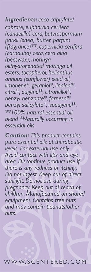 Scentered Sleep Well Aromatherapy Essential Oils Balm Saver Bundle - 2 x 5g Balms & 2 x Mini Travel Balms - for Restful Sleep - Natural Blend of Lavender, Chamomile, Ylang Ylang