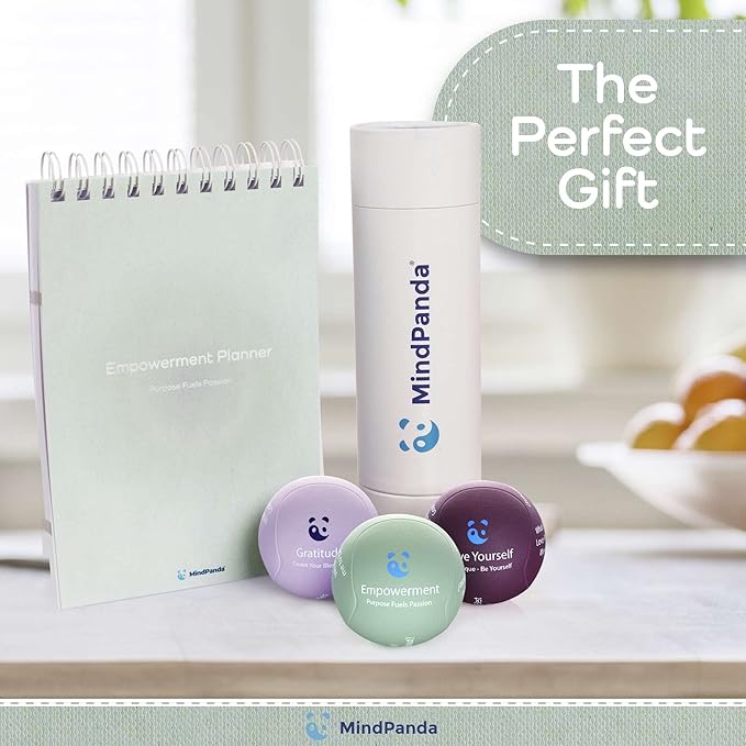 Mind & Body Stress Balls for Adults - Triple Density Squeeze Balls for Hand Therapy & Grip Strengthening - Stress & Anxiety Relief - Physical Therapy Support - Soft, Medium, Hard Gel Core