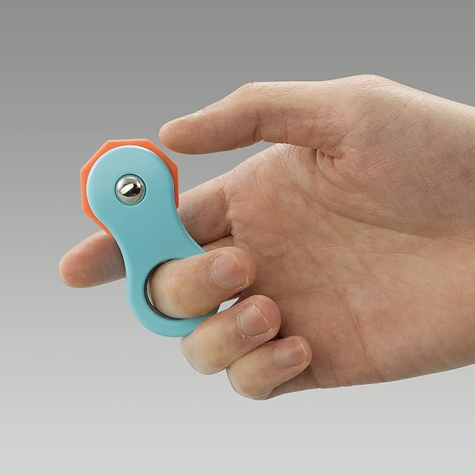 Fidget Toy,Fidget Spinners Toy for Adults and Kids,Gifts Suitable for Children with Autism and ADHD,Quiet Office Desk Toy,Excellent for Relieving Stress and Anxiety Toys (Blue)