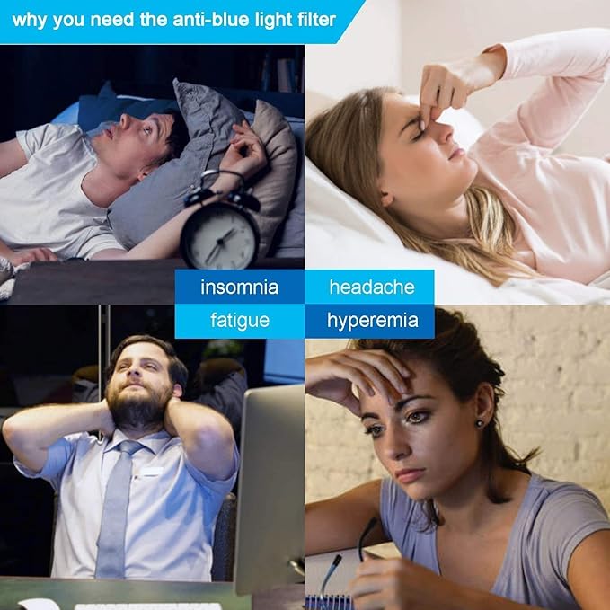 MOSISO 25 inch Computer Blue Light Blocking Screen Protector Anti-UV Eye Protection Filter Film Panel for Diagonal 25 inch 16:9 Widescreen Desktop PC LED Monitor (22.95 x 13.43 / L x W)