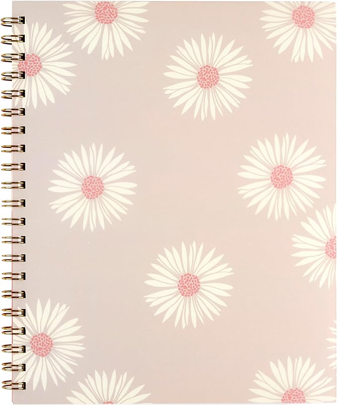 Inspired by Erin Condren Large Undated Planner, 12-Month Customizable Weekly and Monthly Layout, 9" x 11" Size, Premium 100gsm Paper, Includes Stickers and Pocket Folder