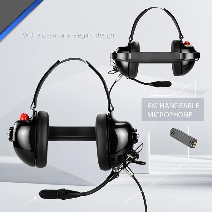 Arrowmax AHDH0032-BK-M9 Noise Cancelling Headset Compatible with Motorola APX6000 APX7000 APX8000 XPR6350 XPR6550 XPR7550 XPR7350e XPR7550e XPR7580e APX 6000 7000 8000 XPR 6550 7550 7550e Radio