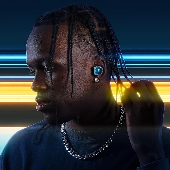 Master and Dynamic MW09 True Wireless Earphones Bluetooth Noise Cancelling Headphones/Earbuds Blue