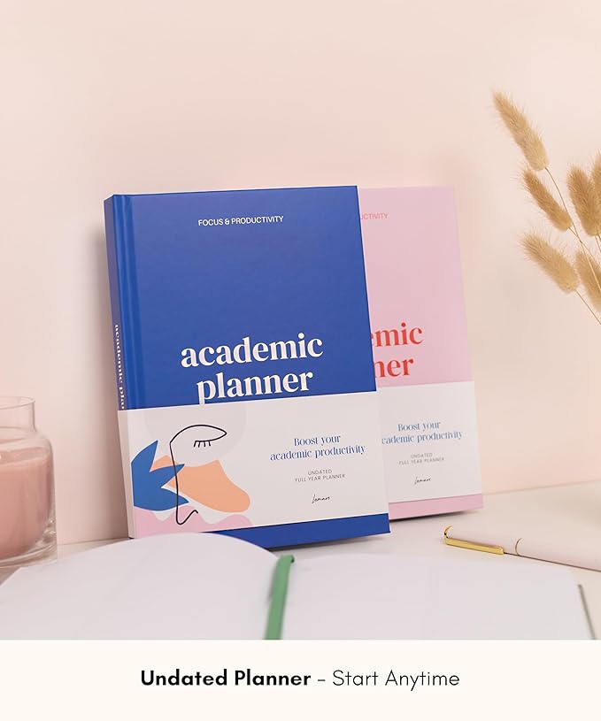 Lamare Academic Planner 2025-2026 – Undated Weekly College Student Planner 2025-2026 For Homeschool, High School, College & Nursing Students