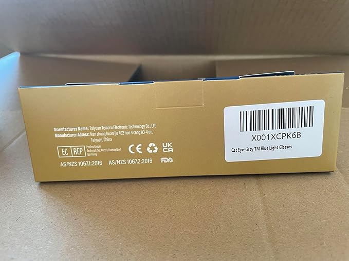 Bloomoak Cat-Eye Blue-Light Glasses | 99% Filter Amber Lens |Oversized frames Make you Look Younger| Sleep & Gaming