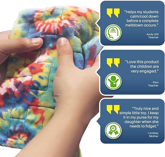 LakiKid Fidget Marble Maze Mat – Marble Fidget Toy & Tactile Sensory Items for Classroom, Sensory Mat for Learning & Focus Toys for Kids & Adults, Ideal for Concentration & Calm Down Corner Toy, 9”x6”