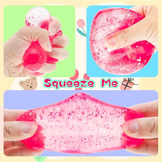 Dream Squishy Drop Stress Balls for Adults Fidget Toys Adults, Gel Filled Squishy Toys for Kids Stress Relief, Super Soft Toys to Ease Stress, Birthday, Christmas, Office, Stocking Stuffer Gift