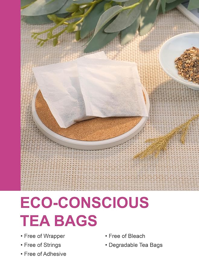 TeeLux Milk Thistle Tea Bags, Natural Milk Thistle Seed Tea, Mild & Mellow Taste, Caffeine Free, 100 Count