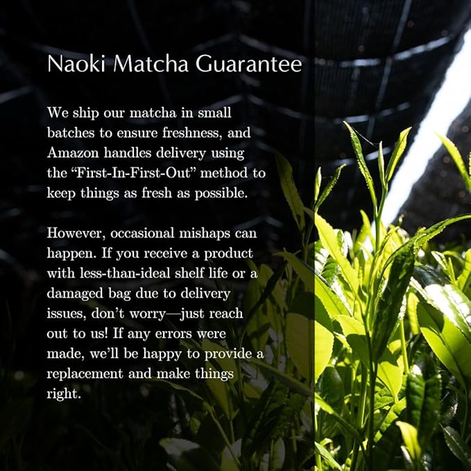 Naoki Matcha Organic Ceremonial First Spring Blend – Authentic Japanese First Harvest Ceremonial Grade Matcha Green Tea Powder from Kagoshima, Japan (40g / 1.4oz)
