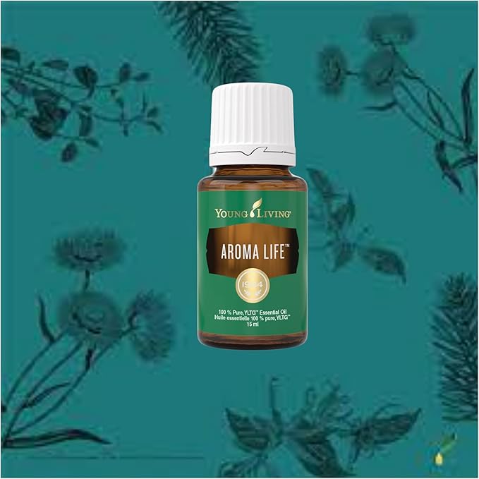 Young Living - Aroma Life Essential Oil 15 ml | Ideal for Soothing Massages & Aromatherapy Diffusers for Relaxation | 100% Pure & Premium Grade | Has a Calming Aroma