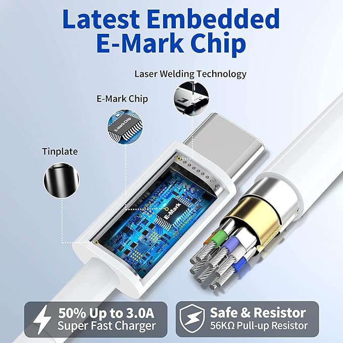 [Apple MFi Certified] iPhone 17 16 Charger Fast Charging, 20W USB C Fast Charger Block with 2Pack 6ft Long USB C Charging Cable Cord for iPhone 17/Air/17 Pro Max/16 Plus/16 Pro/15 Plus, Airpods, iPad