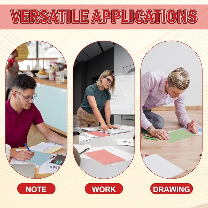 200 Sheets Mini Loose Leaf Paper 5.5 x 8.5 Mini Binder Paper 3 Ring Colored Lined Paper College Ruled 3 Hole Punched Lined Papers Small Notebook Refill Pages Planner Inserts for School Office