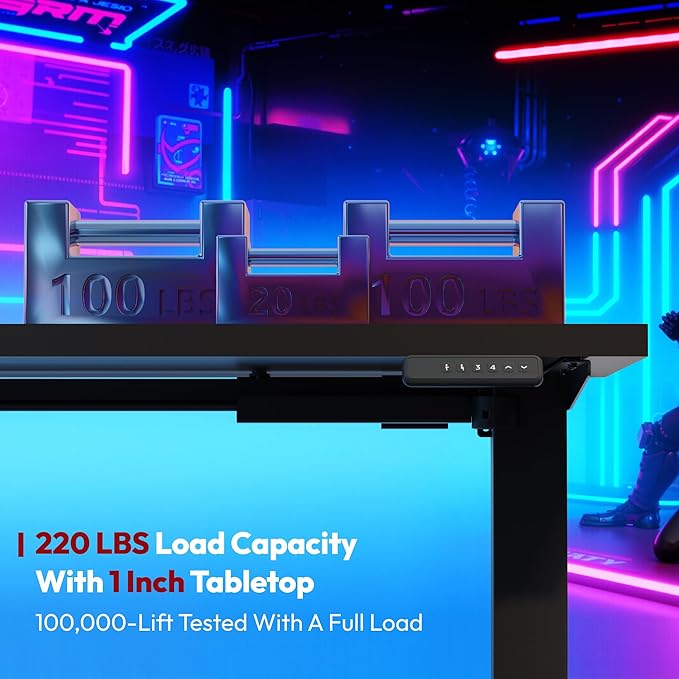 SANODESK L Shaped Electric Standing Desk with Drawer, 63 Inch Ergonomic Adjustable Height Desk with Storage, Corner Desk Sit Stand up Computer Table for Work Office Home, Black