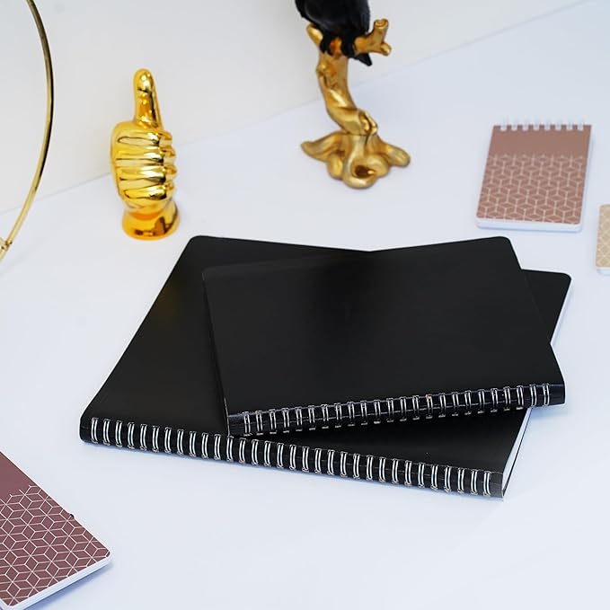 Ensight 2026 Appointment Book & Planner Ensight 6.5 x 8.5 inches Large Tabbed Daily Hourly Weekly Planner Schedule Book 30 Minute time Slots Business & Personal Planner Jan 2026 Dec 2026 Black