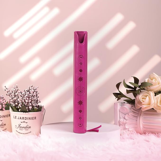 TIEFOSSI Lined Journal Notebook for Women Men, Leather Journal with Pen, A5 Evil Eye Hardcover Notebook for Work, Journaling, Travel & School, 100 GSM Thick Paper, 320 Numbered Pages, 6.2 x 8.3 in