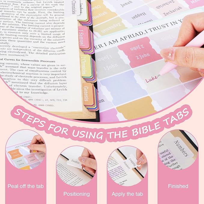 40 Pcs Bible Study Supplies, Journaling Kit for Women, Morandi Bible Study Kit with Pastel Highlighters and Tabs, Pens, Sticky Notes, Annotation Kit