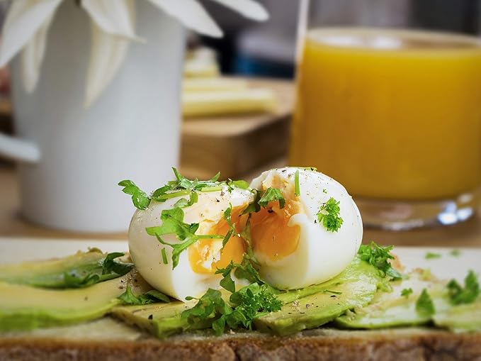 Tiger BeepEgg – Egg Timer for Boiling Eggs – Musical Egg Cooker for Soft, Medium, Hard Boiled Eggs – Food Safe – Singing Floating Egg Timer – Egg Cooker for 3 Levels of Doneness - Brainstream