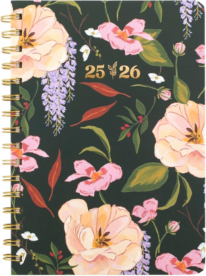 Cambridge Planner 2025-2026 Academic, Pen+Pillar, Weekly & Monthly, 5-1/2" x 8-1/2", Small, Tulip (PP13-200A)