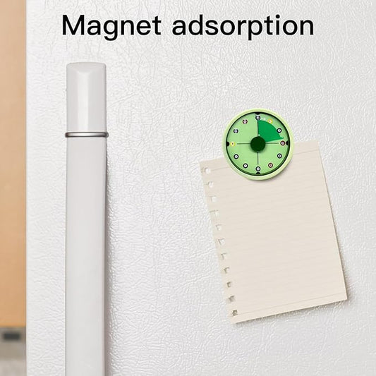 Kitchen Timer for Cooking, 2 PCS 60 Minute Visual Timer with Magnetic Base Mechanical Desk Timer for Home Kitchen Cooking Classroom Study Office Desk Use(Green)