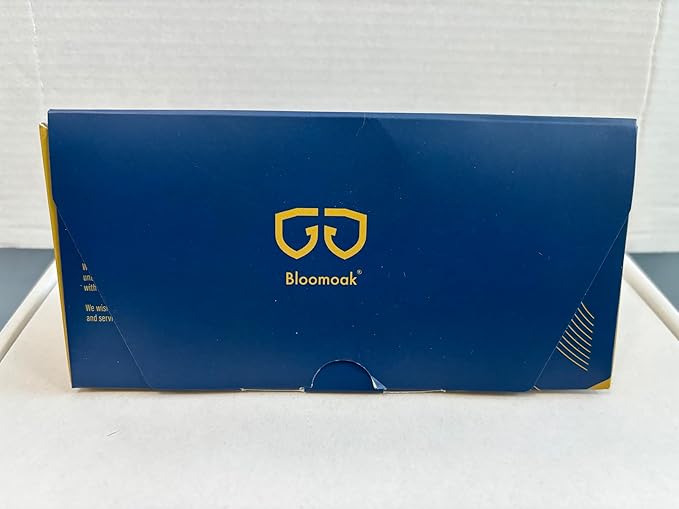 Bloomoak-99% Blue Green Light Blocking Glasses - Gaming Glasses - Anti Glare - Anti Fatigue -Suitable for Screens, Games, TVs