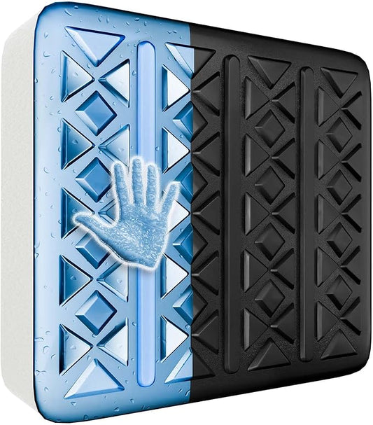 Seat Cushions for Office Chairs,Ultra Thick(2.5" Inch) Dual-Layer Gel &Memory Foam Wheelchair Cushions for Long Sitting, Non-Slip Cover Chair Seat Pads for Office, Computer Desk,Car & Truck