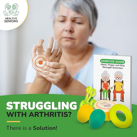 Physical Therapy Putty Kit, Finger Exercisers, and Hand Strengtheners. Improves Grip Strength, Dexterity, and Mobility. Supports Injury and Recovery Stress Relief