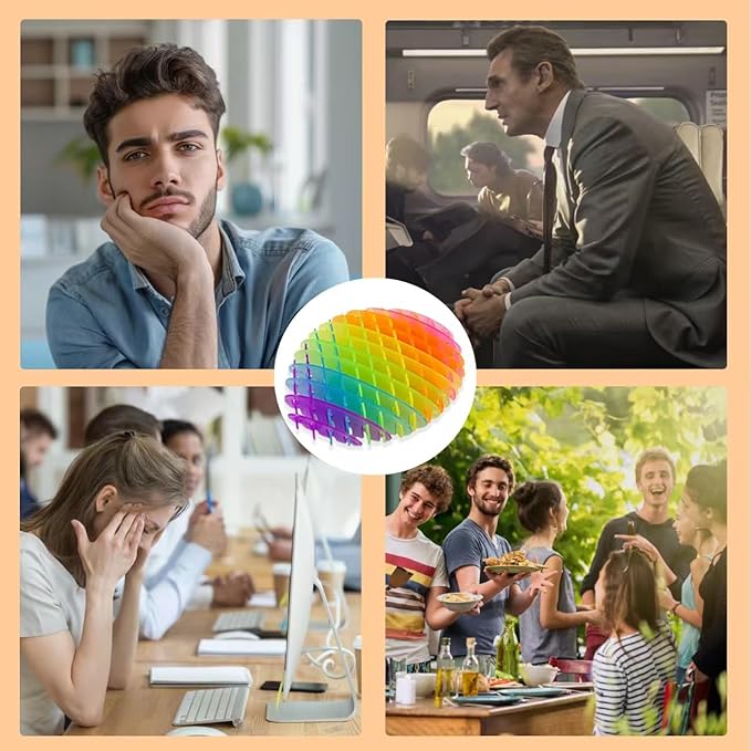 10Pcs Fidget Worm Toy, Cool Toy Worm Big Fidget Toy, Green Cute Worm Shaped Ornament, Funny Pocket W orm Fidget Toy Weird Sensory to y Portable for Adults Children