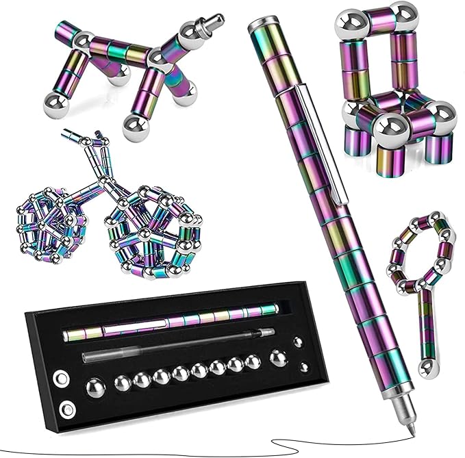 Magnetic Fidget Toy Pen - Decompression Gift for Teenagers & Kids