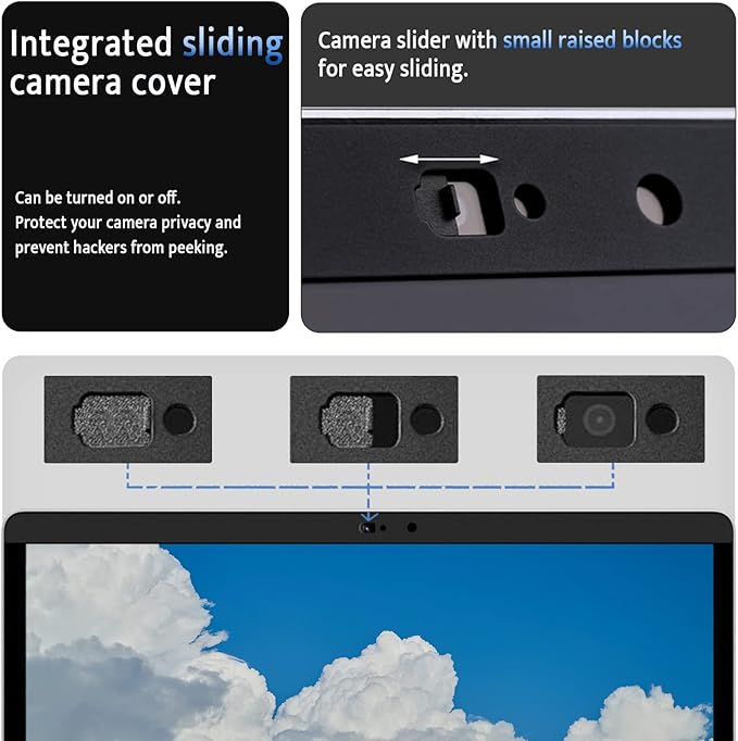 Magnetic Privacy Screen for MacBook Pro 15 Inch (2016-2019), Removable Anti Blue Light Glare Peep Filter Black out Screen Protector for Mac 15In Laptop Model (A1707, A1990)