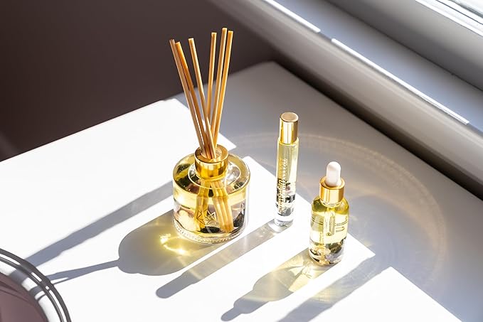 Essential Oil Rollerballs, .34 OZ, Transformation - Amethyst Crystal Infused - Scents of Jasmine, Bergamot, Vanilla, & Cedar - Aromatherapy Roll On Oils, Skin Care, Massage