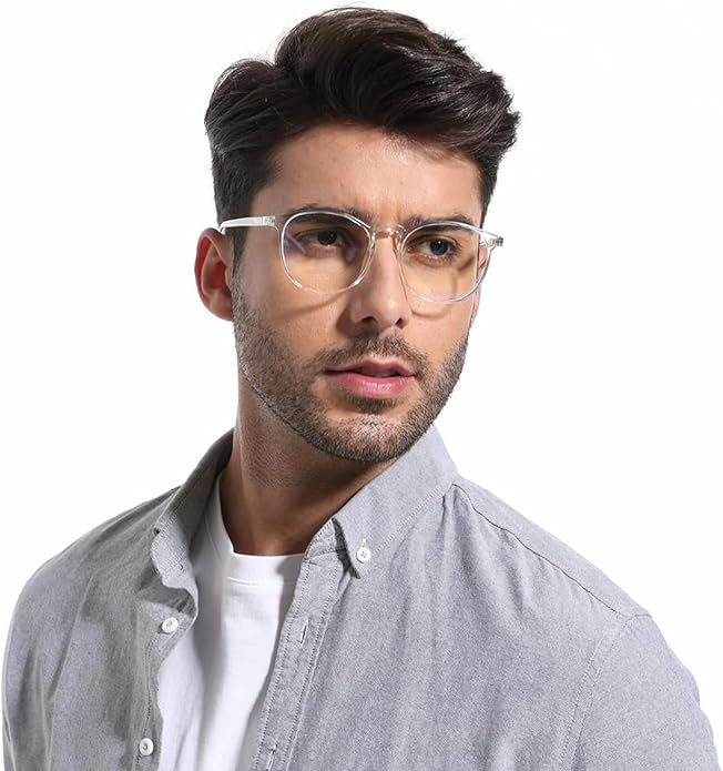 JW MARRIOTT Blue Light Blocking Glasses,Blue Light Glasses Women Men,Anti Blu-Ray Clear Gaming Glasses Lense