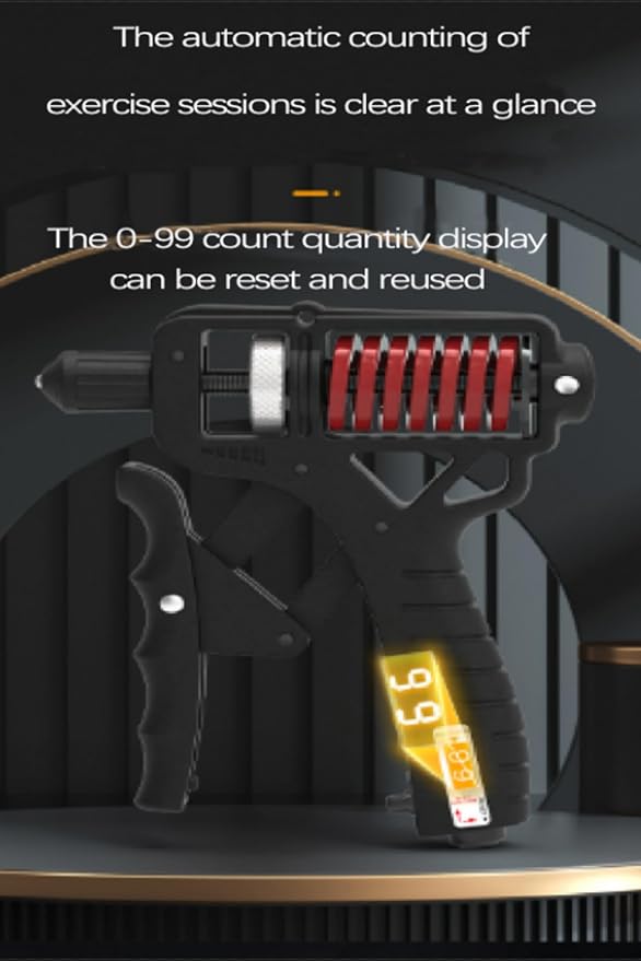 Grip strength trainer, grip strength enhancer, adjustable resistance 11-350 pounds (5-160 kilograms), forearm enhancer, can quickly strengthen the wrist, forearm and fingers, which is helpful for hand treatment and strength recovery