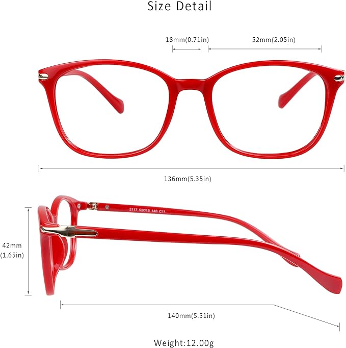 LifeArt Blue Light Blocking Glasses, Anti Eyestrain, Computer Reading Glasses,TV Glasses for Men and Women