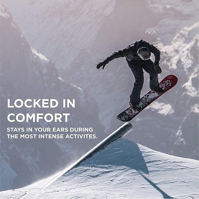 Foam Masters Memory Foam Ear Tips for AirPods Pro 1st & 2nd Gen | Comfortable | Secure | Better Noise Cancellation | Version 3.0 Replacement Buds (Small, Med, Large - 3 Pairs, White)