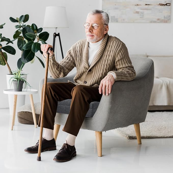 TANYOO Recliner Cushion Patent Dual Layer Fillings Chair Cushion for Elderly 20x20x4 Inches Extra Large Pad for Armchairs Booster Seat Cushions Pain Pressure Relief Dark Grey