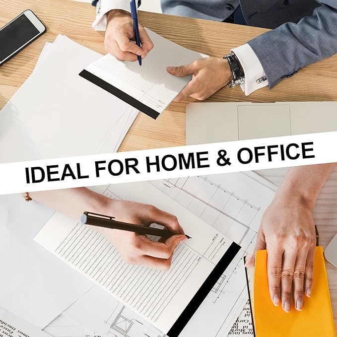 Outus 12 Pack Legal Pads 8.5" x 11.75" 50 Sheets/Writing Notepad, White Note Pads Legal Ruled Writing Notepad for Home Teacher Student College Ruled Office Business