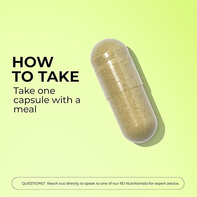 HUM Flatter Me Extra Strength Digestive Enzymes for Women, Men, Digestive Gut Bloating Supplement, Ginger, Peppermint Leaf, Fast Acting Anti Bloat Pills Multi Enzyme for Debloating, 60 Capsules