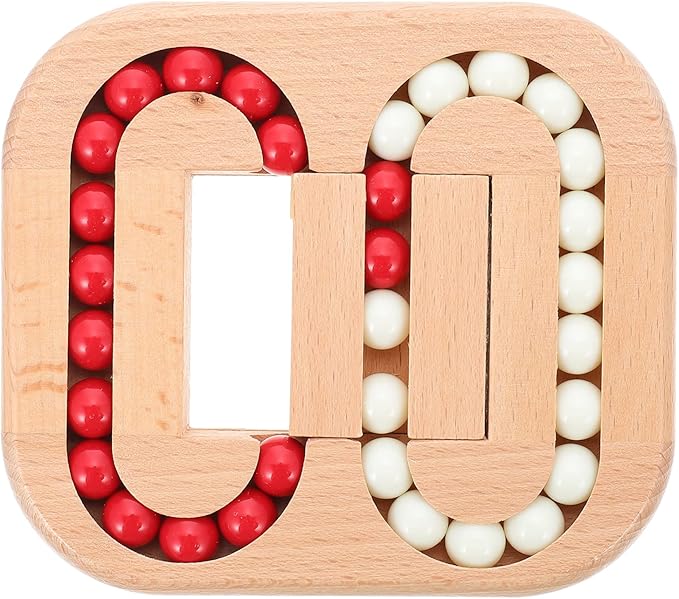 Homoyoyo Wooden Spinning Cube Toys:Alzheimers Toys for Adults to Relieve Stress Anxiety,Bean Cube Puzzle Funny Rotating Bean Brain Teaser, Puzzles Interactive Interactive Sensory for Playing