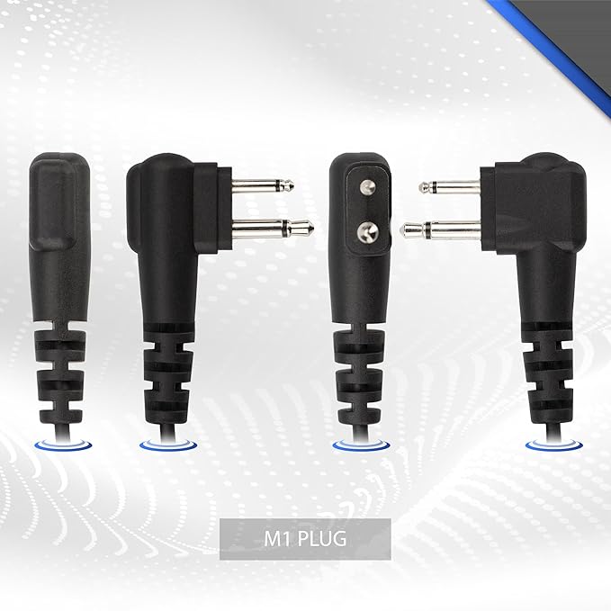 Arrowmax AHDH0042-BK-M1 Over The Head Noise Cancelling Headphone Compatible with Motorola CP200D CP100D R2 DEP450 BPR40D CP200 CP185 BPR40 Yaesu FT-65 FT-25 FT-4X/V XiR P3688