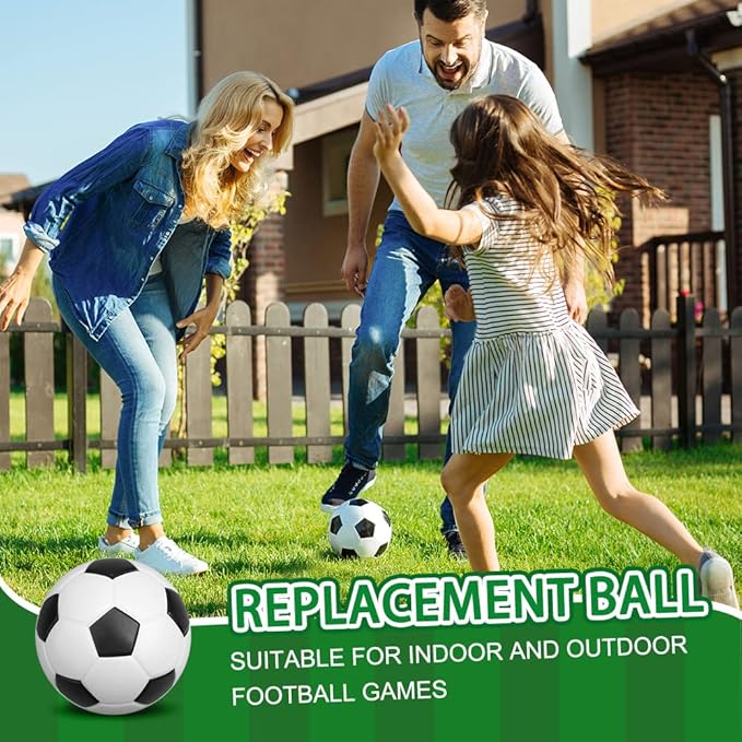 5 Inch Foam Mini Soccer Balls for Indoor Mini Soccer Hoops, Soft Squishy Soocer for Soccer Game Sets | Swimming Pool Balls Beach Balls Great Sport Gift for Adults & Kids Sensory Stress Balls 3 Pack