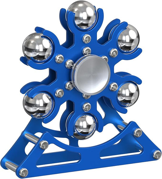 Desk-Fidget-Toys for Ferris-Wheels-Spinner: Metal Kinetic-Spinner 4mins, Cool-Gadgets for Kid Children Teen Adult EDC-Toy, ADHD Tools Cool-Stuff Stress Relief for Office Home School Christmas