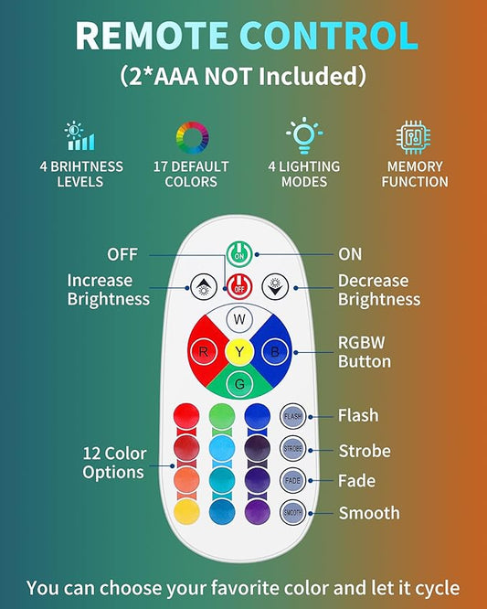 Black Liquid Motion Lamps 17 Colors Changing with Remote, 13.5 Inch LED Night Light for Kids Adults, Mood Lighting Small Table Lamp for Bedroom Nightstand Office Decor, Cool Birthday Christmas Gifts