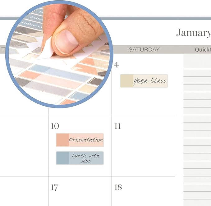 Cambridge 2025 Planner, Weekly & Monthly, 8-1/2" x 11", Large, Triad (1728-905-25)