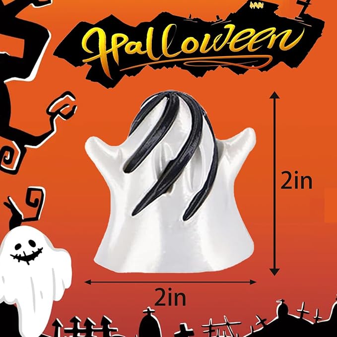 5Packs Impossible Cone, Spiral Cone Fidget Toy 3D Printed Spiral Cone Toy, Pyramid Passthrough Sculpture, Mini Cones Pass Through Pyramid Fidget Toy for Stress and Anxiety Relaxing(Clown)