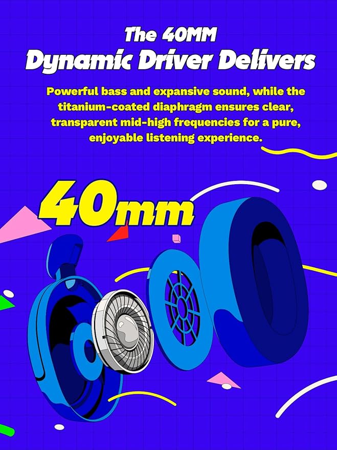 Edifier W800BT Pro Hybrid Active Noise Cancelling Headphones - Hi-Res Audio - AI Call Noise Cancellation - 45H Playtime - Fast Charging - Wireless Over-Ear Bluetooth 5.4 Headphones - Gift Edition