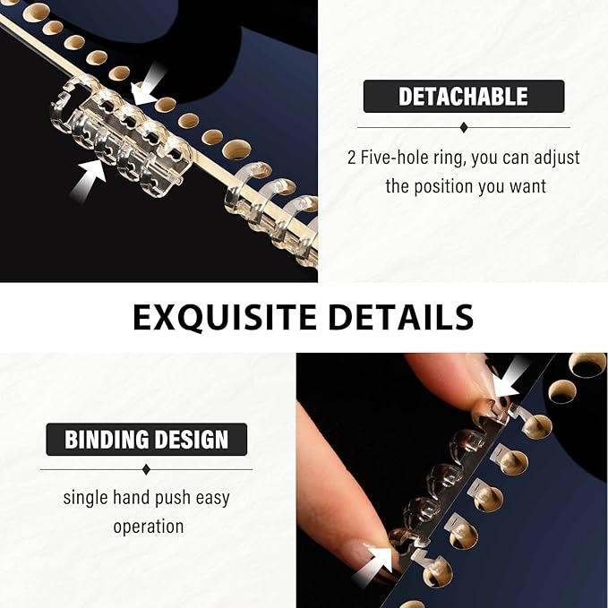 senya Spiral Notebook Ruled 2 Pcs, Roaring Panther Journals for Study and Notes 60 Pages with Durable Hardcover